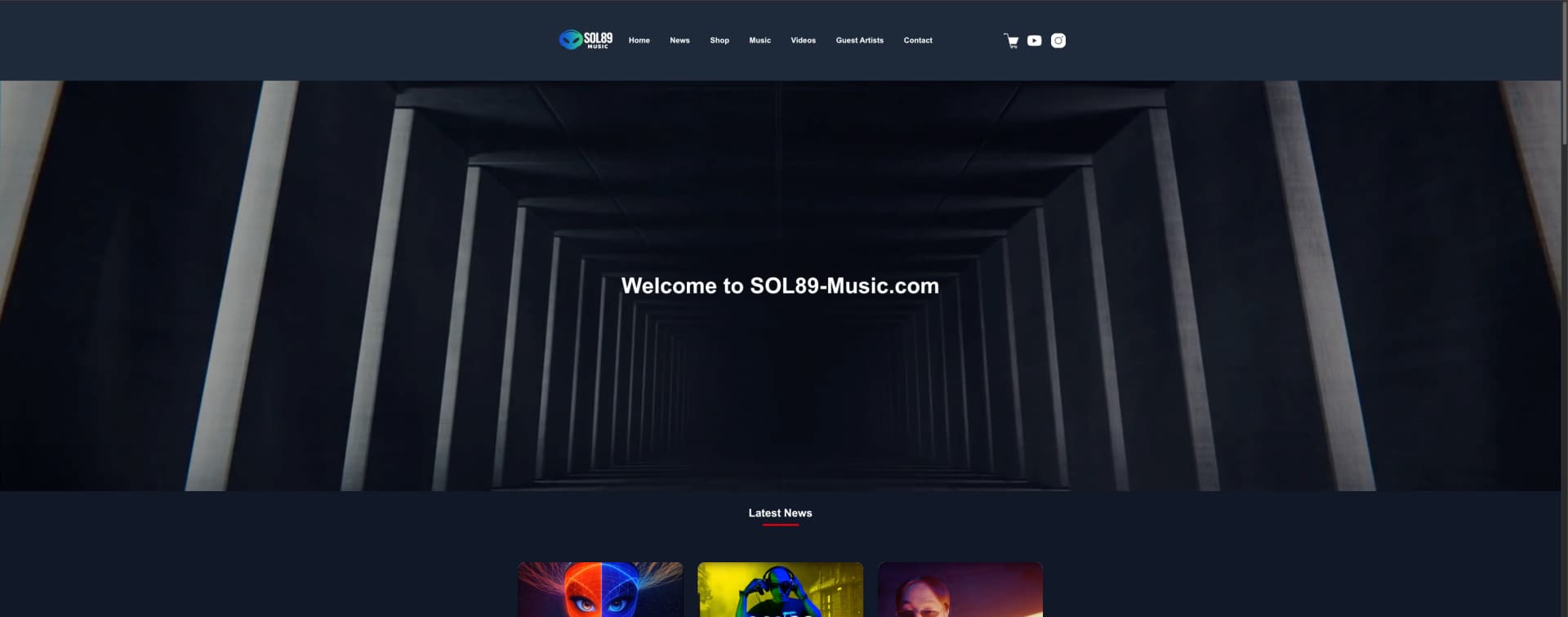 Artist Website – Musician/Producer