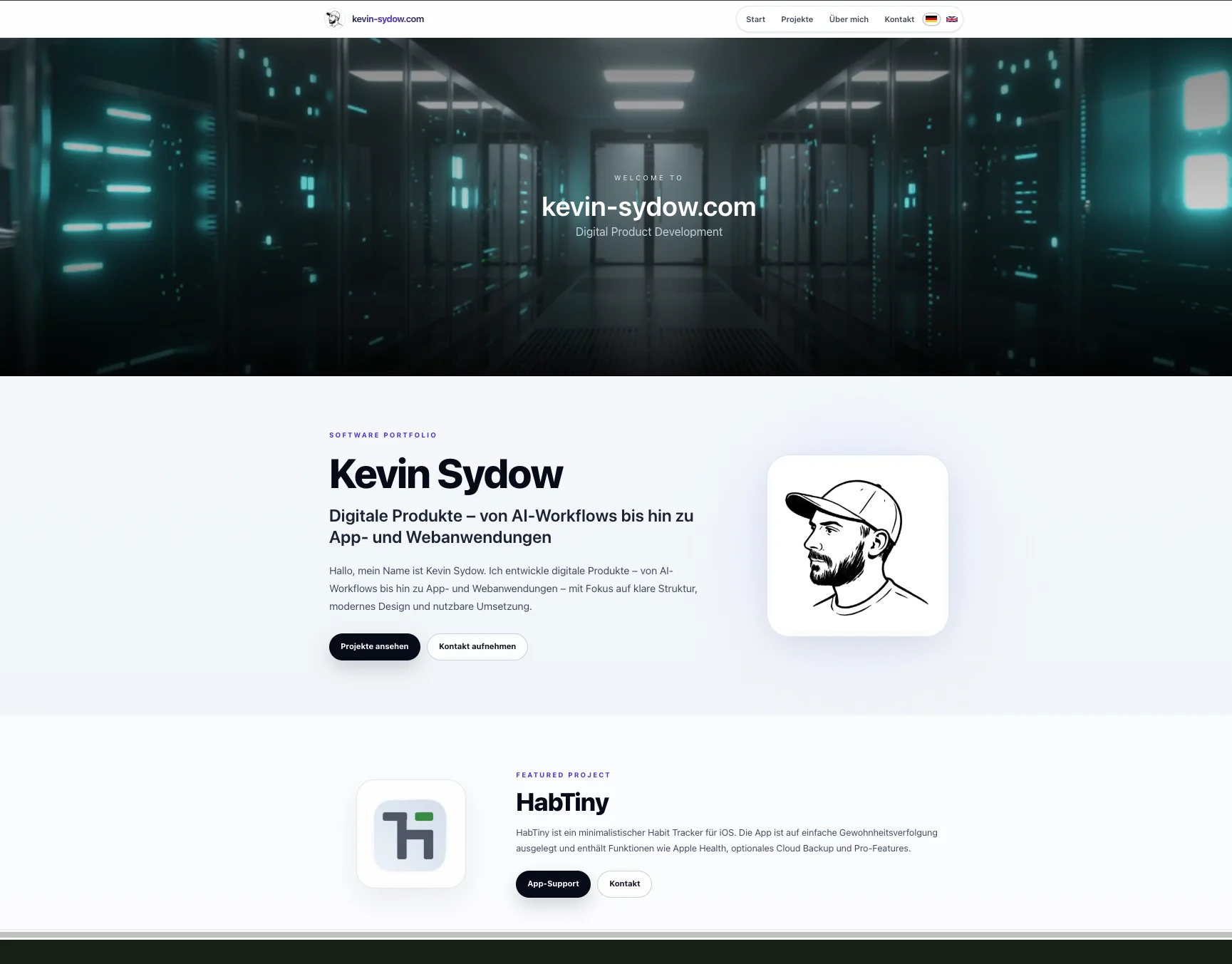 Kevin Sydow Portfolio Website